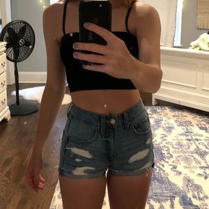 Adorable jean shorts
